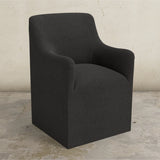 Priya Dining Armchair with Casters