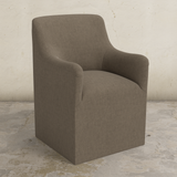 Priya Dining Armchair with Casters