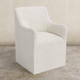 Priya Dining Armchair with Casters