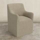 Priya Dining Armchair with Casters