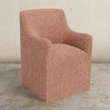 Priya Dining Armchair with Casters