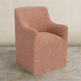 Priya Dining Armchair with Casters