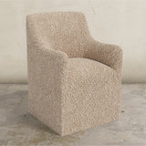 Priya Dining Armchair with Casters