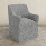 Priya Dining Armchair with Casters