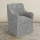 Priya Dining Armchair with Casters