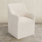 Priya Dining Armchair with Casters