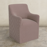 Priya Dining Armchair with Casters