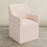 Priya Dining Armchair with Casters