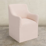 Priya Dining Armchair with Casters