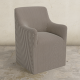 Priya Dining Armchair with Casters