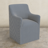 Priya Dining Armchair with Casters