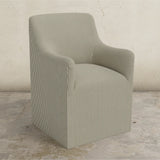 Priya Dining Armchair with Casters