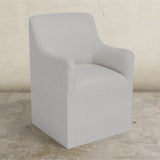 Priya Dining Armchair with Casters
