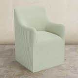 Priya Dining Armchair with Casters