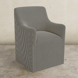Priya Dining Armchair with Casters