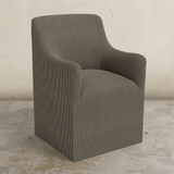 Priya Dining Armchair with Casters