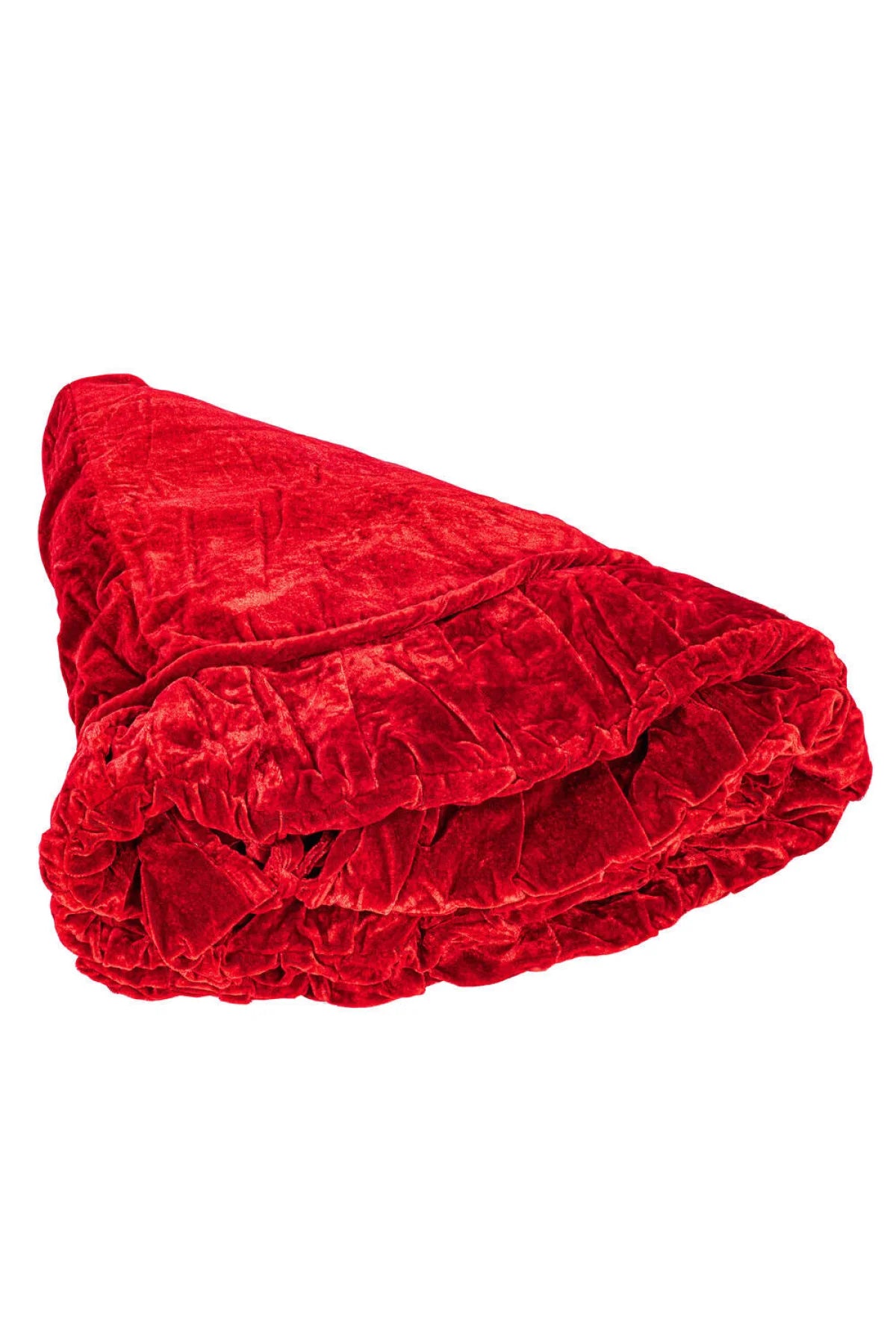 Flurry Tree Skirt - Crimson - 3 Sizes