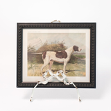Rustic Iron Easel with Bow