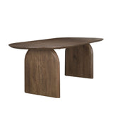 Isla Dining Table - Dark Brown
