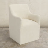 Priya Dining Armchair with Casters