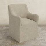 Priya Dining Armchair with Casters