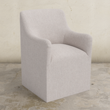 Priya Dining Armchair with Casters