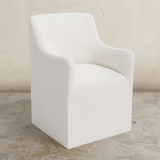 Priya Dining Armchair with Casters