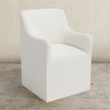 Priya Dining Armchair with Casters