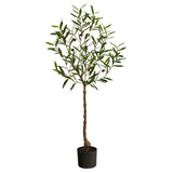 4’ Artificial Olive Tree