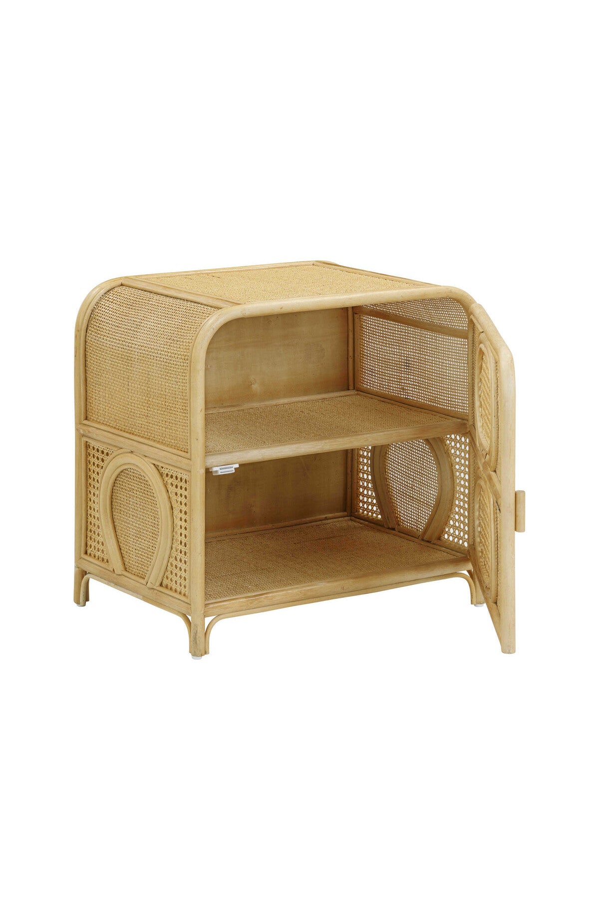 Tina Natural Rattan Nightstand