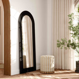 Tanya Rattan Floor Mirror - 2 Colors