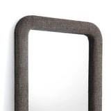 Heidi Upholstered Floor Mirror