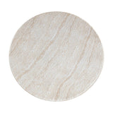 Cynthia 54" Travertine Dining Table