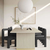 Hazel Boucle Dining Chair