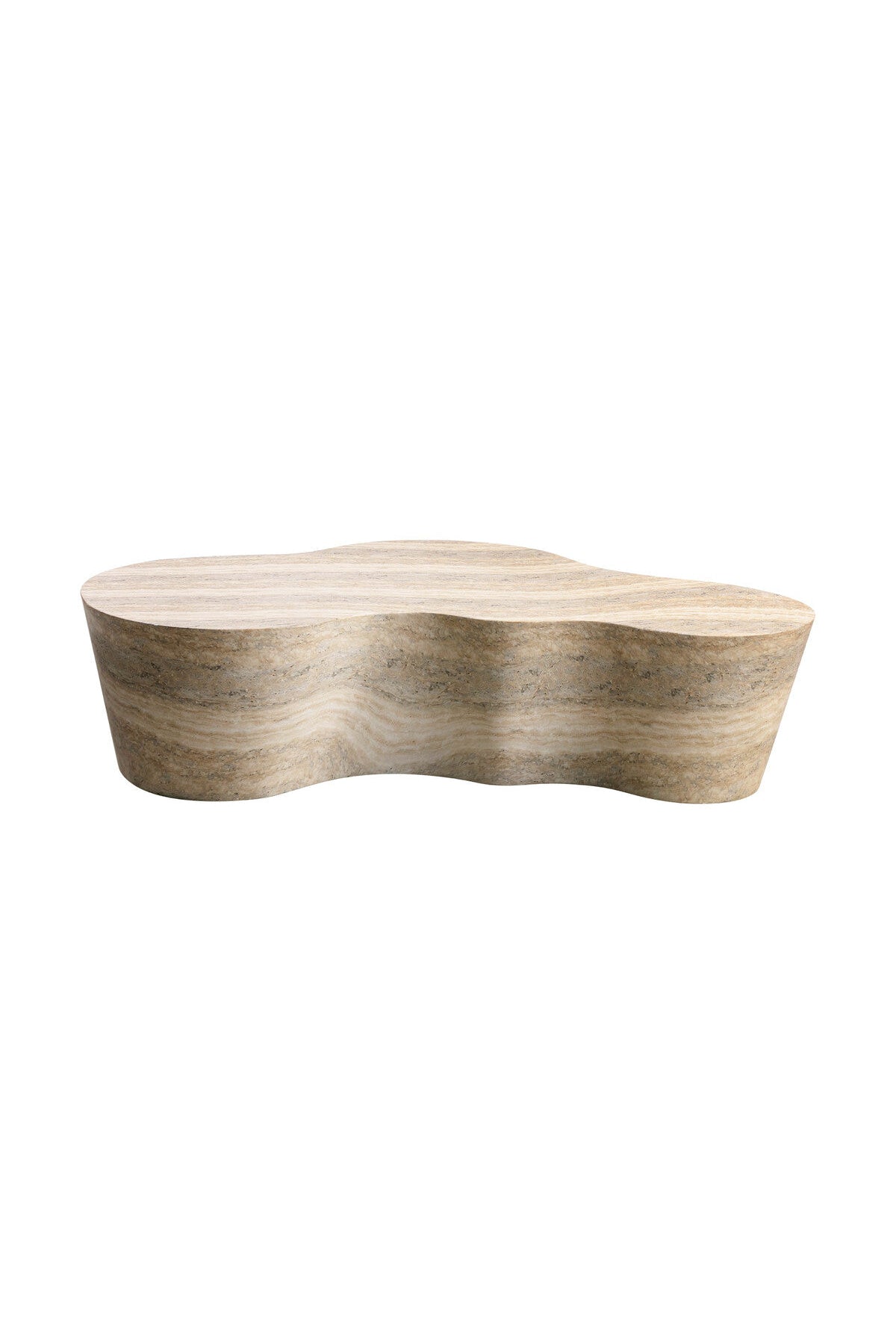 Cintro Coffee Table - Travertine