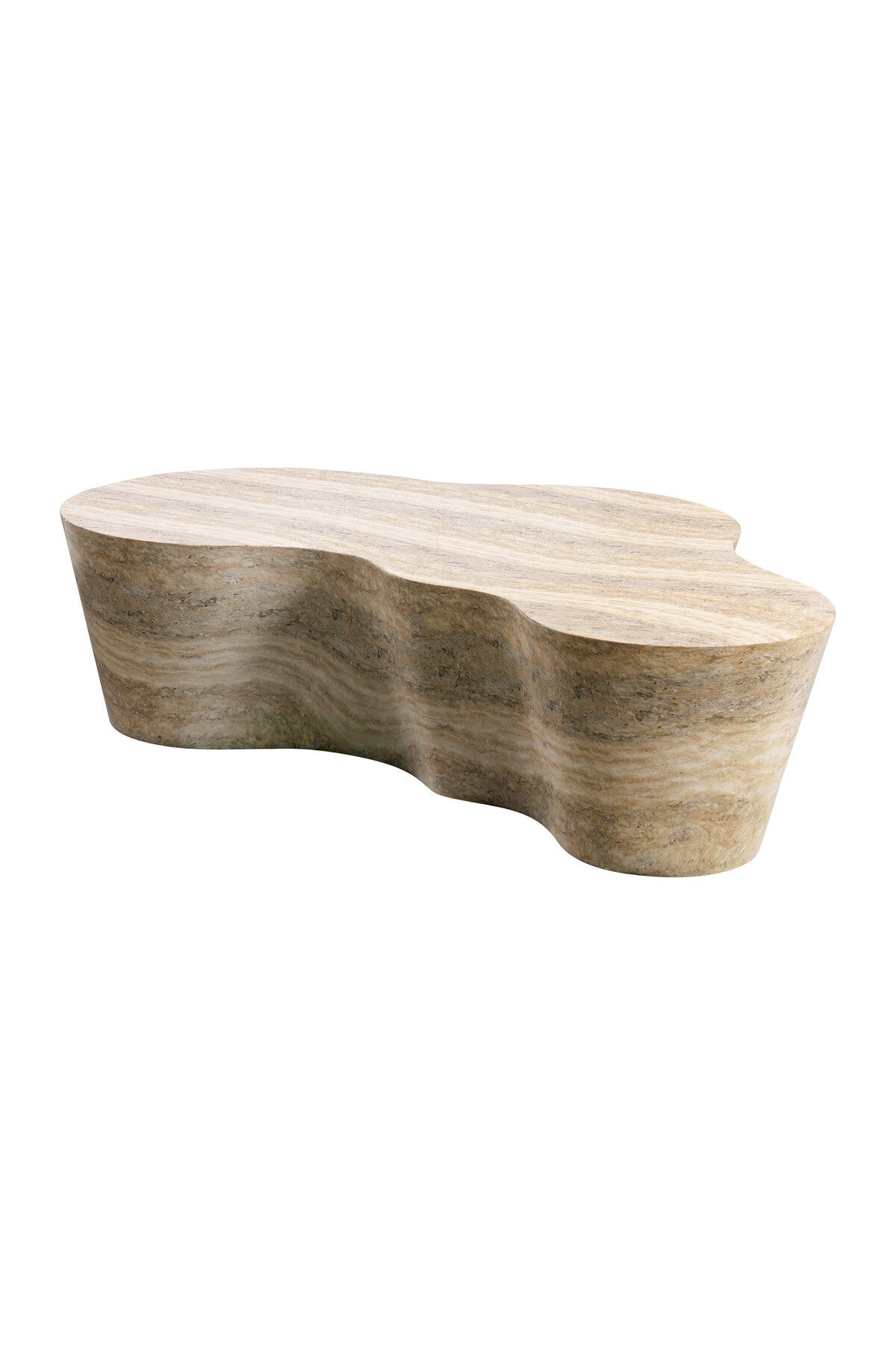 Cintro Coffee Table - Travertine