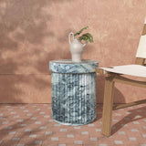 Serafina Concrete Side Table
