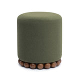 Dex Solid Print Ottoman