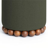 Dex Solid Print Ottoman