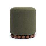 Dex Solid Print Ottoman