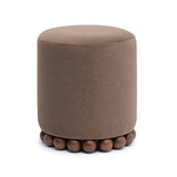 Dex Solid Print Ottoman