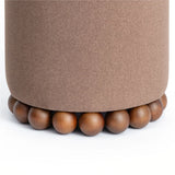 Dex Solid Print Ottoman