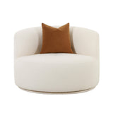 Fickle Boucle Swivel Chair