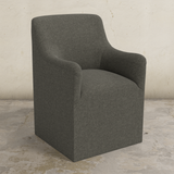 Priya Dining Armchair with Casters