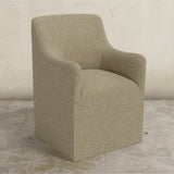 Priya Dining Armchair with Casters