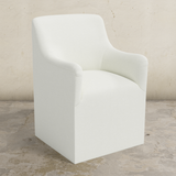 Priya Dining Armchair with Casters