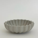 Atzaro Ruffle Concrete Bowl
