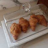 Rayne Marble + Glass Cake Dome