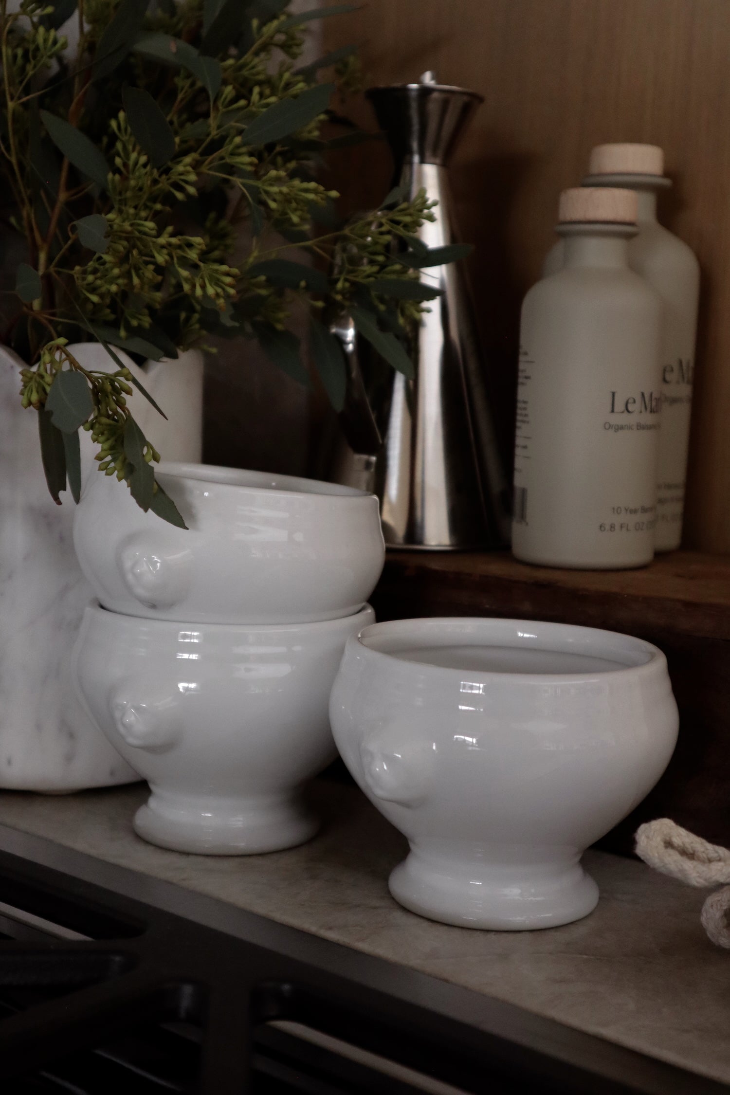 Porcelain Pedestal Bowl