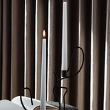 Short Wavy Taper Holder